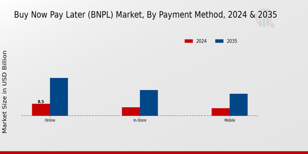 Buy Now Pay Later (BNPL) Market Payment Method Insights