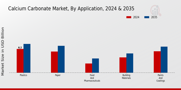Calcium Carbonate Market Application Insights