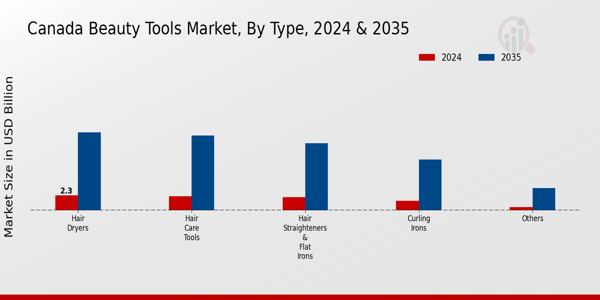 Beauty Tools Market Type Insights