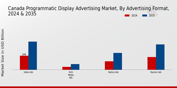 Programmatic Display Advertising Market Advertising Format Insights