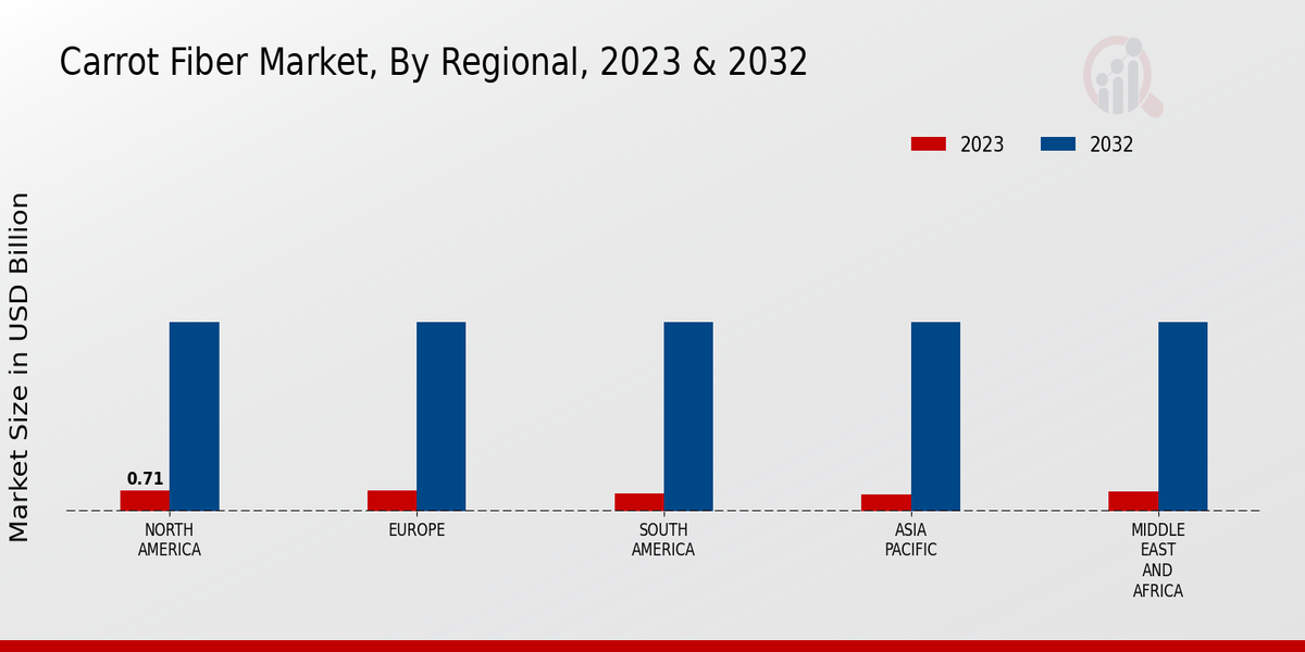 Carrot Fiber Market Regional Insights