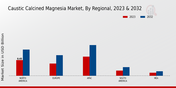 Caustic Calcined Magnesia Market Regional Insights