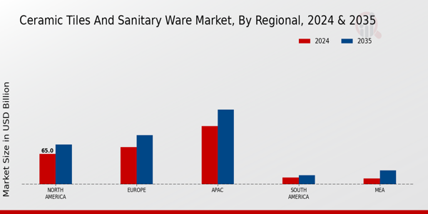 Ceramic Tiles and Sanitary Ware Market Regional Insight