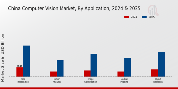 China Computer Vision Market Segment