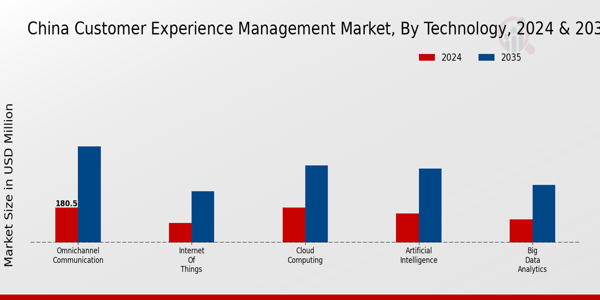 China Customer Experience Management Market Segment