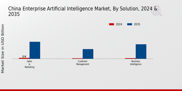 China Enterprise Artificial Intelligence Market Segment