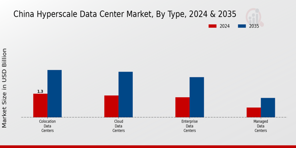 China Hyperscale Data Center Market Segment