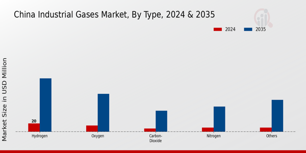 China Industrial Gases Market Segment