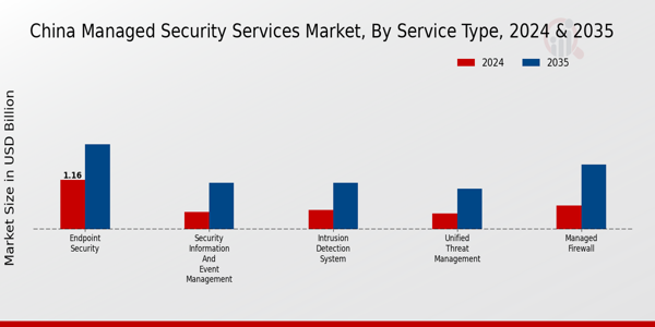 China Managed Security Services Market Segment
