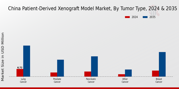 China Patient Derived Xenograft Model Market Segment