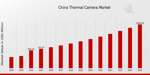China Thermal Camera Market size