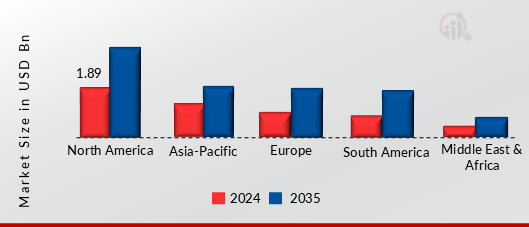 DISMOUNTED SOLDIER SYSTEM MARKET VALUE BY REGION 2024 AND 2035