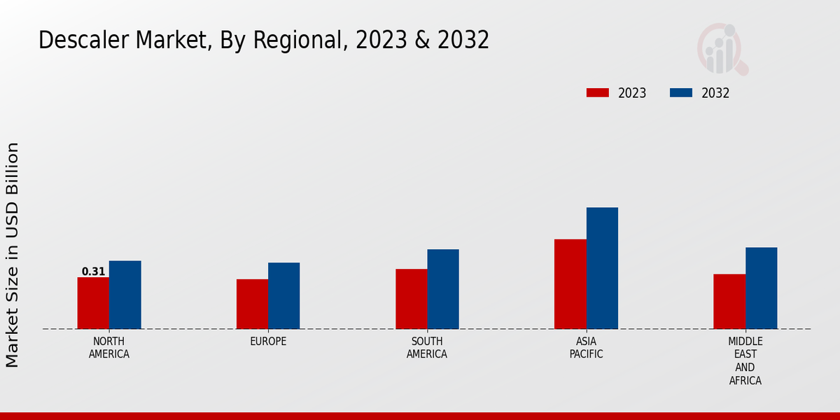 Descaler Market Regional Insights