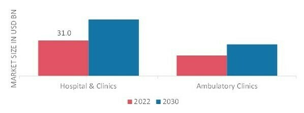 Diabetes Drug Market, by End Users, 2022 & 2030