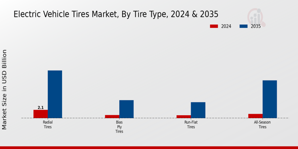 Electric Vehicle Tires Market Tire Type Insights Overview