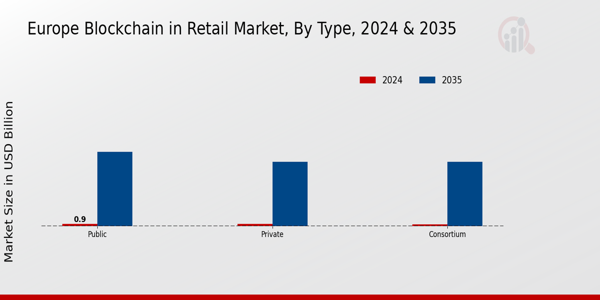 Europe Blockchain in Retail Market Type Insights