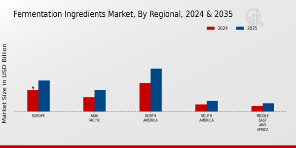 Fermentation Ingredients Market Regional Insights
