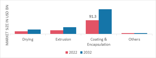 Fortified Foods Market, by Technology, 2022 & 2032