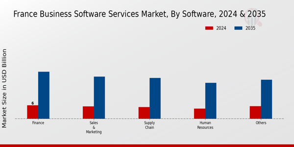 France Business Software Services Market Segment