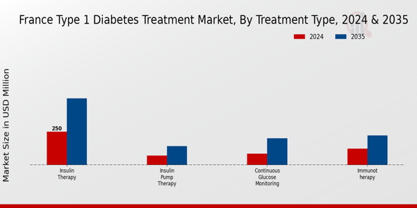 France Type 1 Diabetes Treatment Market Segment