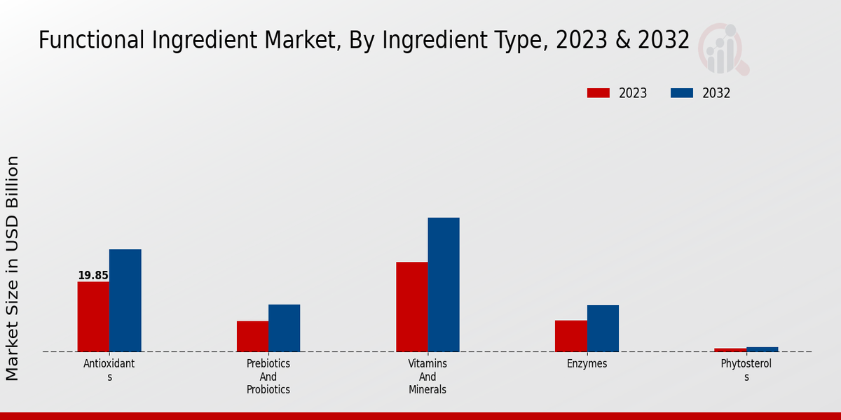 Functional Ingredient Market Ingredient Type Insights  