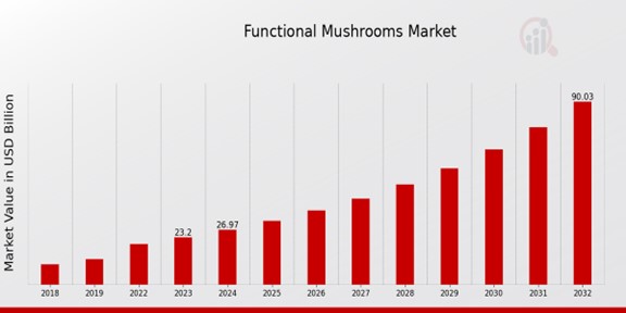 Functional Mushrooms Market Overview