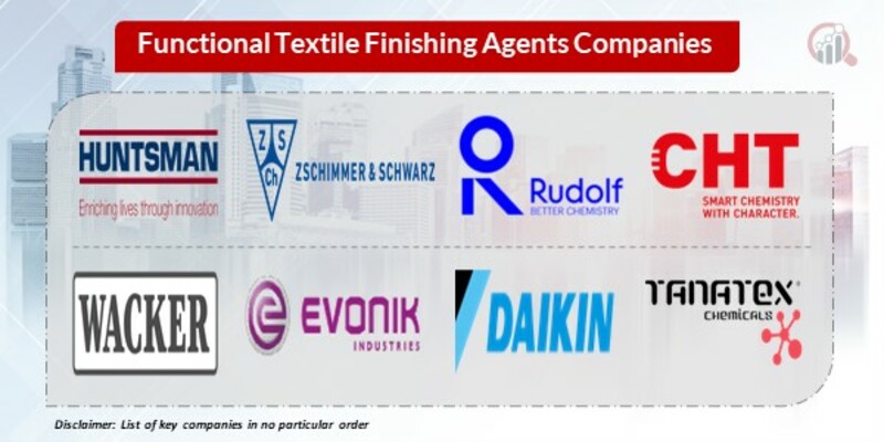 Functional Textile Finishing Agents Key Companies