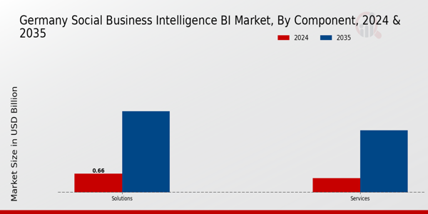 Germany Social Business Intelligence (BI) Market Component Insights