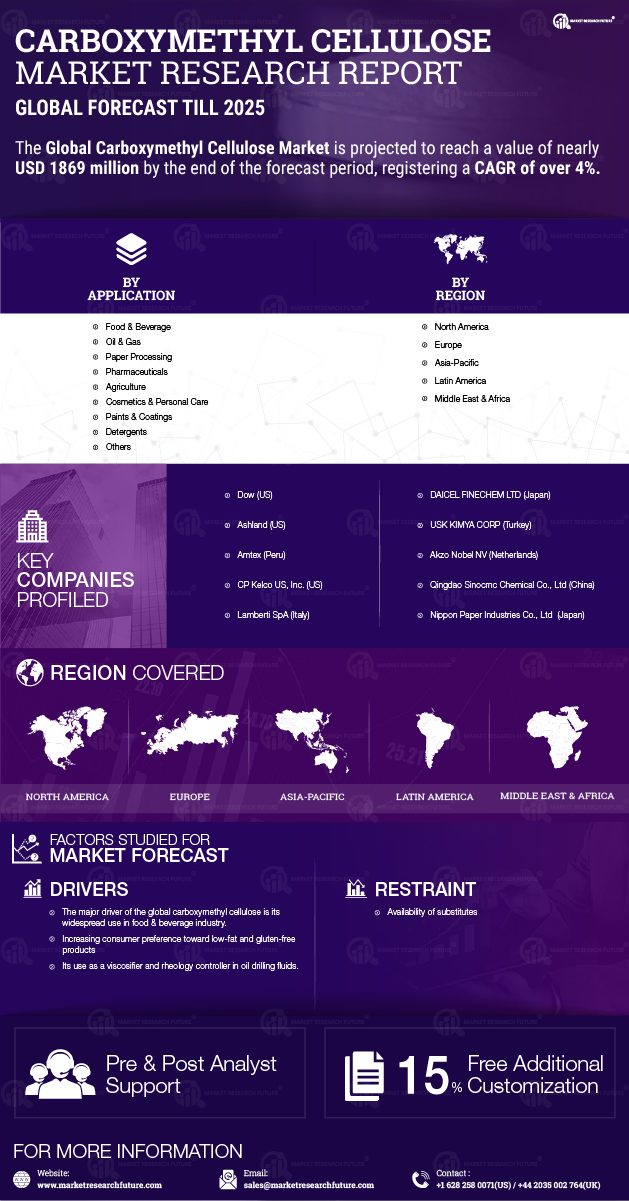 Carboxymethyl Cellulose Market