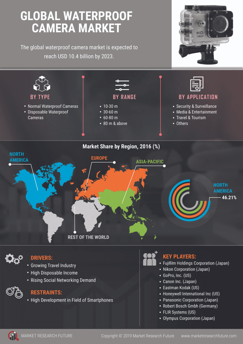 Waterproof Camera Market Research Report- Global Forecast 2032 Infographic