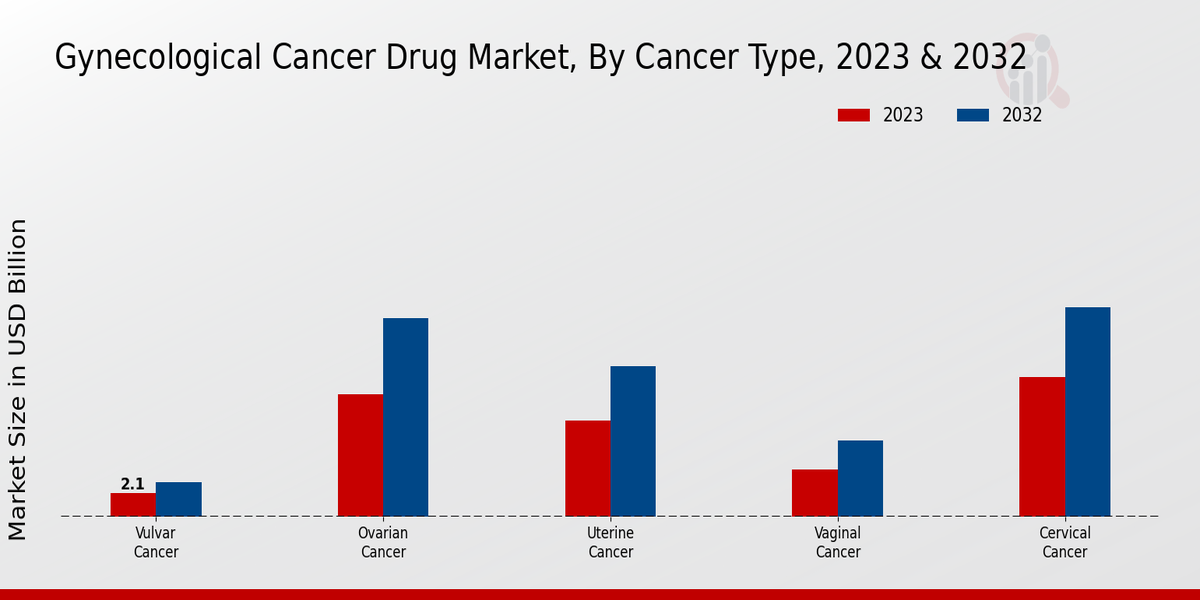 Gynecological Cancer Drug Market Cancer Type Insights   