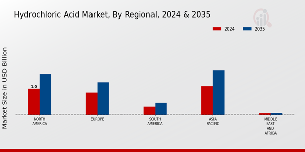 Hydrochloric Acid Market Regional Insights