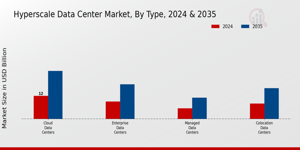 Hyperscale Data Center Market Type Insights