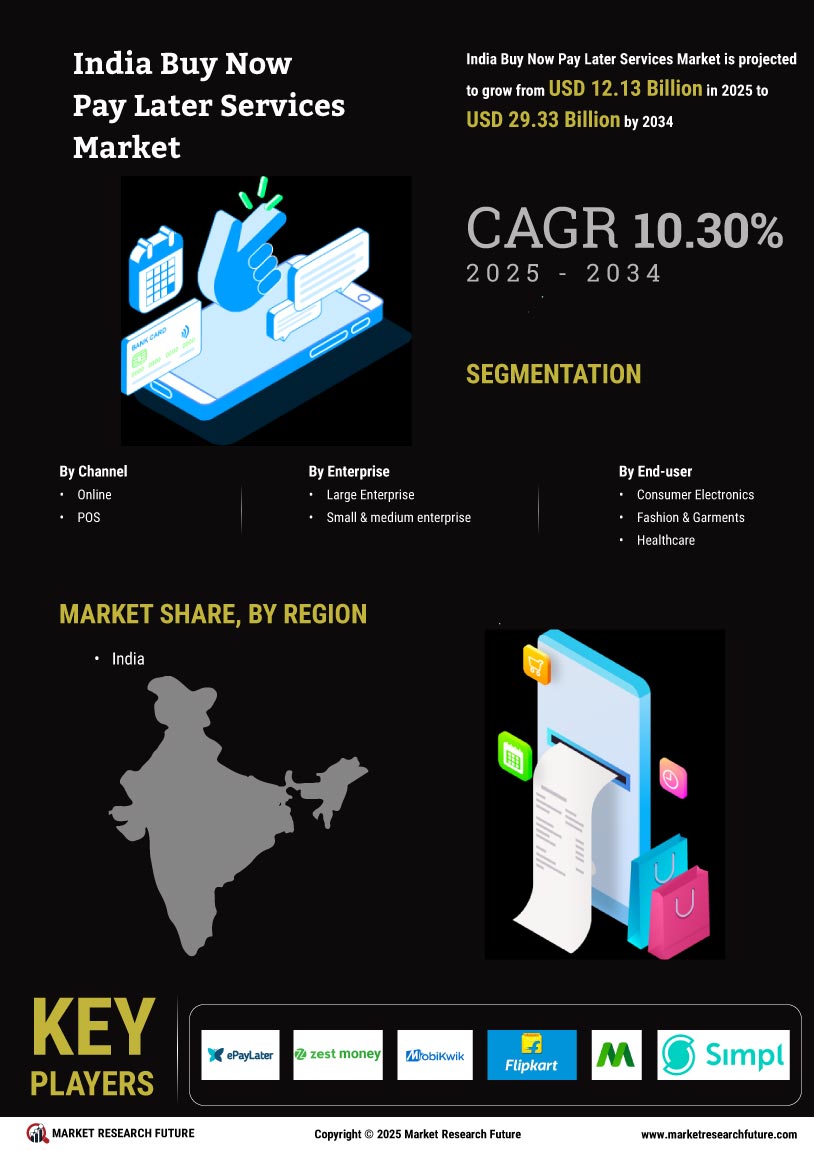 India Buy Now Pay Later Services Market Research Report—Forecast till 2034 Infographic