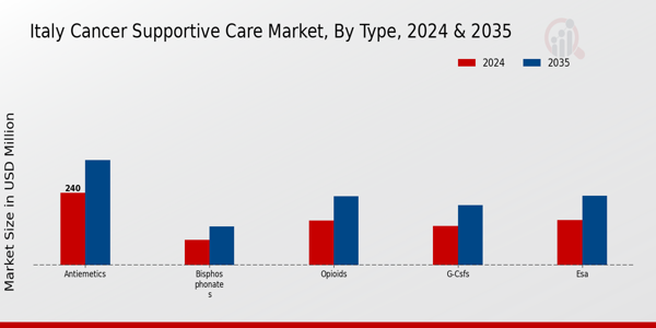 Italy Cancer Supportive Care Market Segment