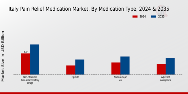 Italy Pain Relief Medication Market Segment