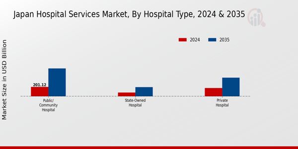 Japan Hospital Services Market Segment