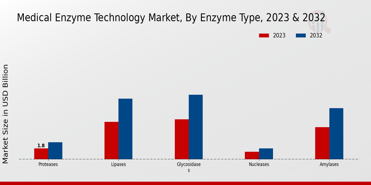 Medical Enzyme Technology Market Enzyme Type Insights