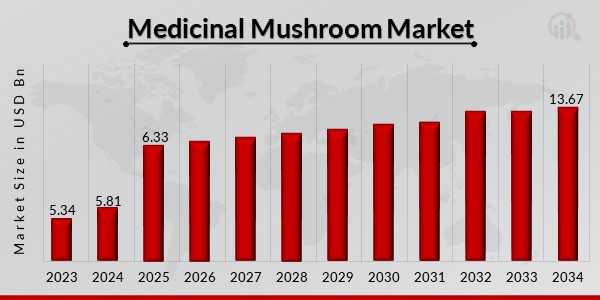 Medicinal Mushroom Market Overview