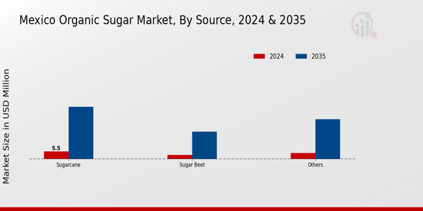 Mexico Organic Sugar Market Segment