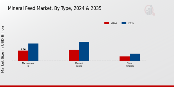 Mineral Feed Market Type Insights