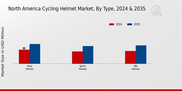 North America Cycling Helmet Market Segment Insights