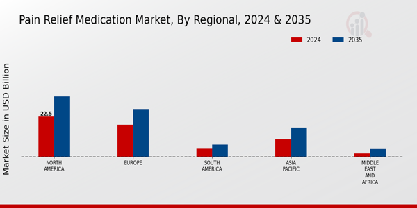 Pain Relief Medication Market Regional Insights