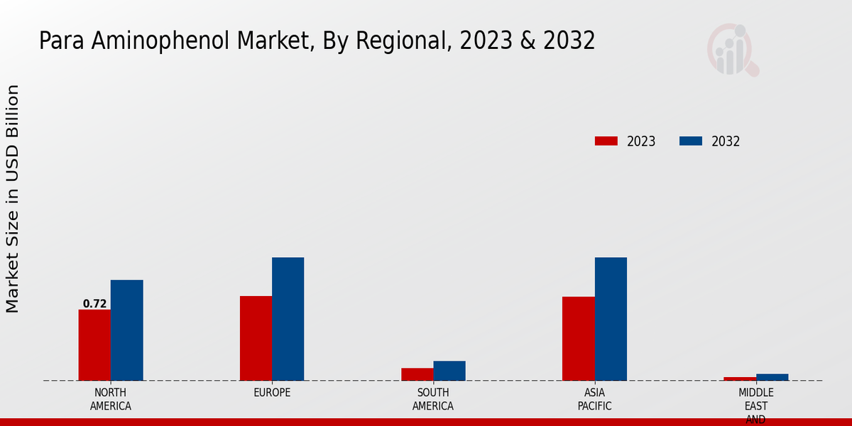 Para Aminophenol Market, By Regional