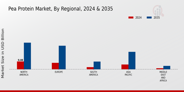 Pea Protein Market Regional Insights Â