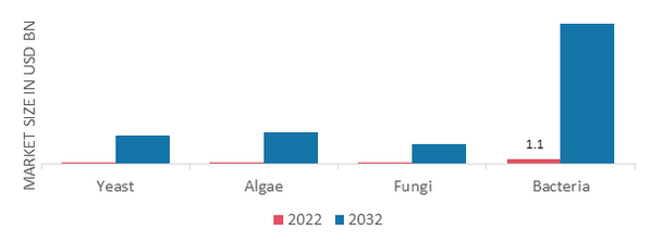 Precision Fermentation Ingredients Market, by Microbe, 2022&2032