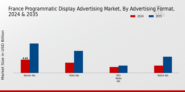 Programmatic Display Advertising Market Advertising Format Insights