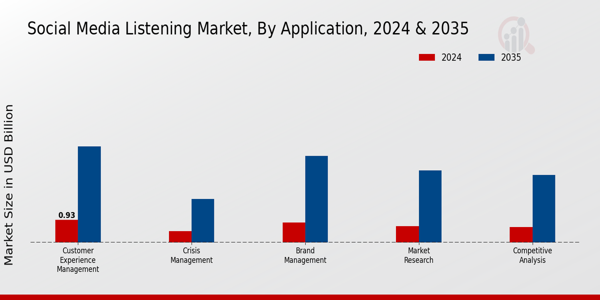 social media listening market Segment