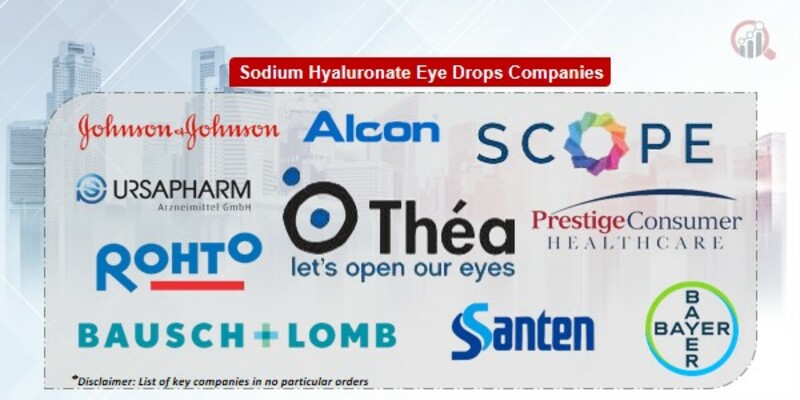 Sodium Hyaluronate Eye Drops Key Companies