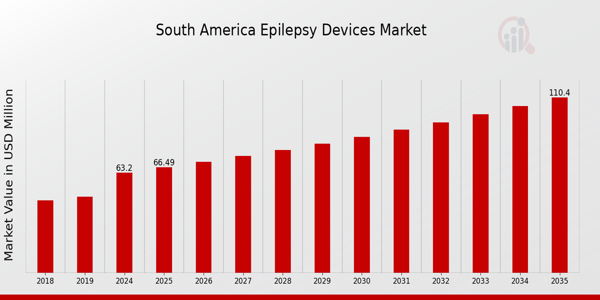 South America Epilepsy Devices Market size
